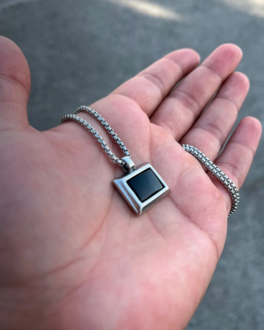 خرید گردنبند اونیکس