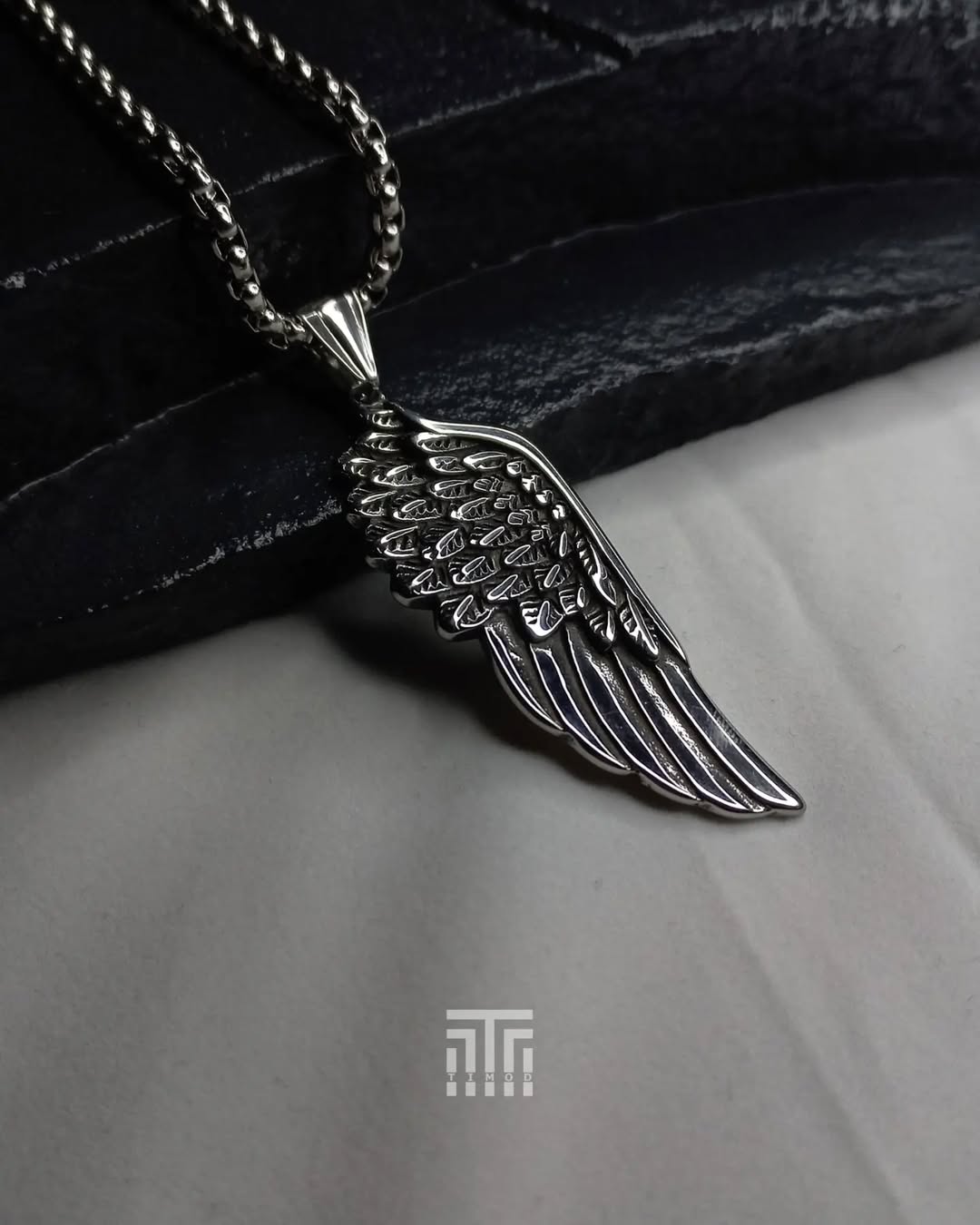 خرید گردنبند بال فرشته لوسیفر