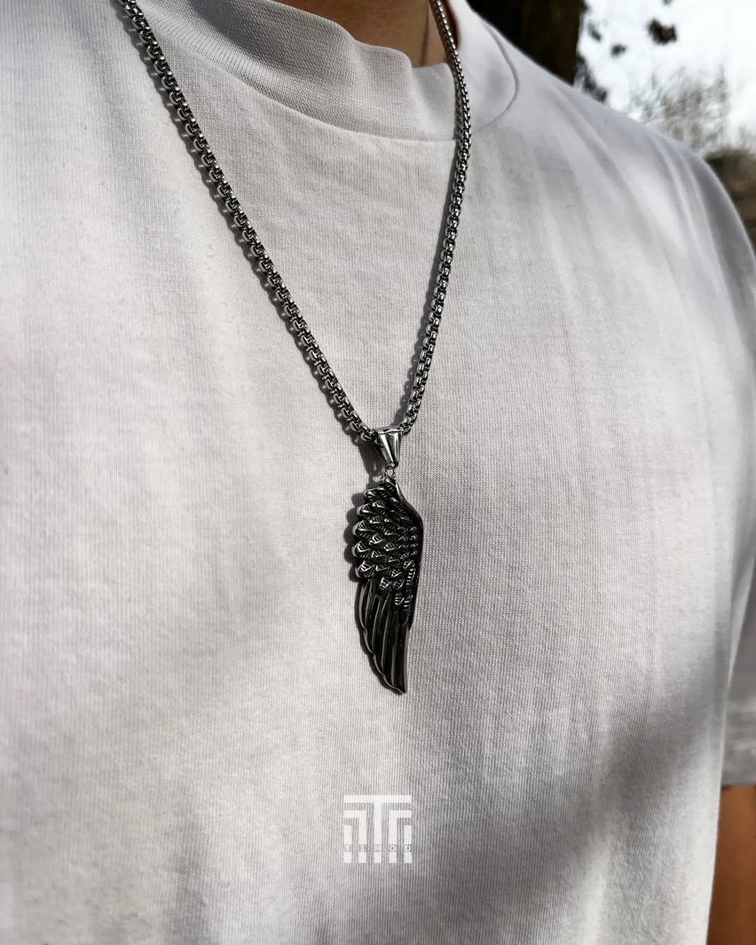 خرید گردنبند بال فرشته لوسیفر