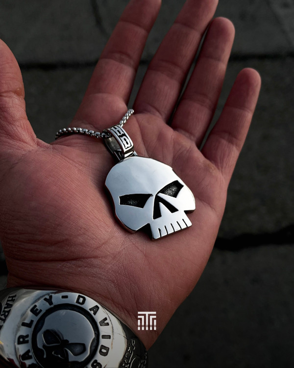 خرید ست دستبند و گردنبند هارلی دیویدسان