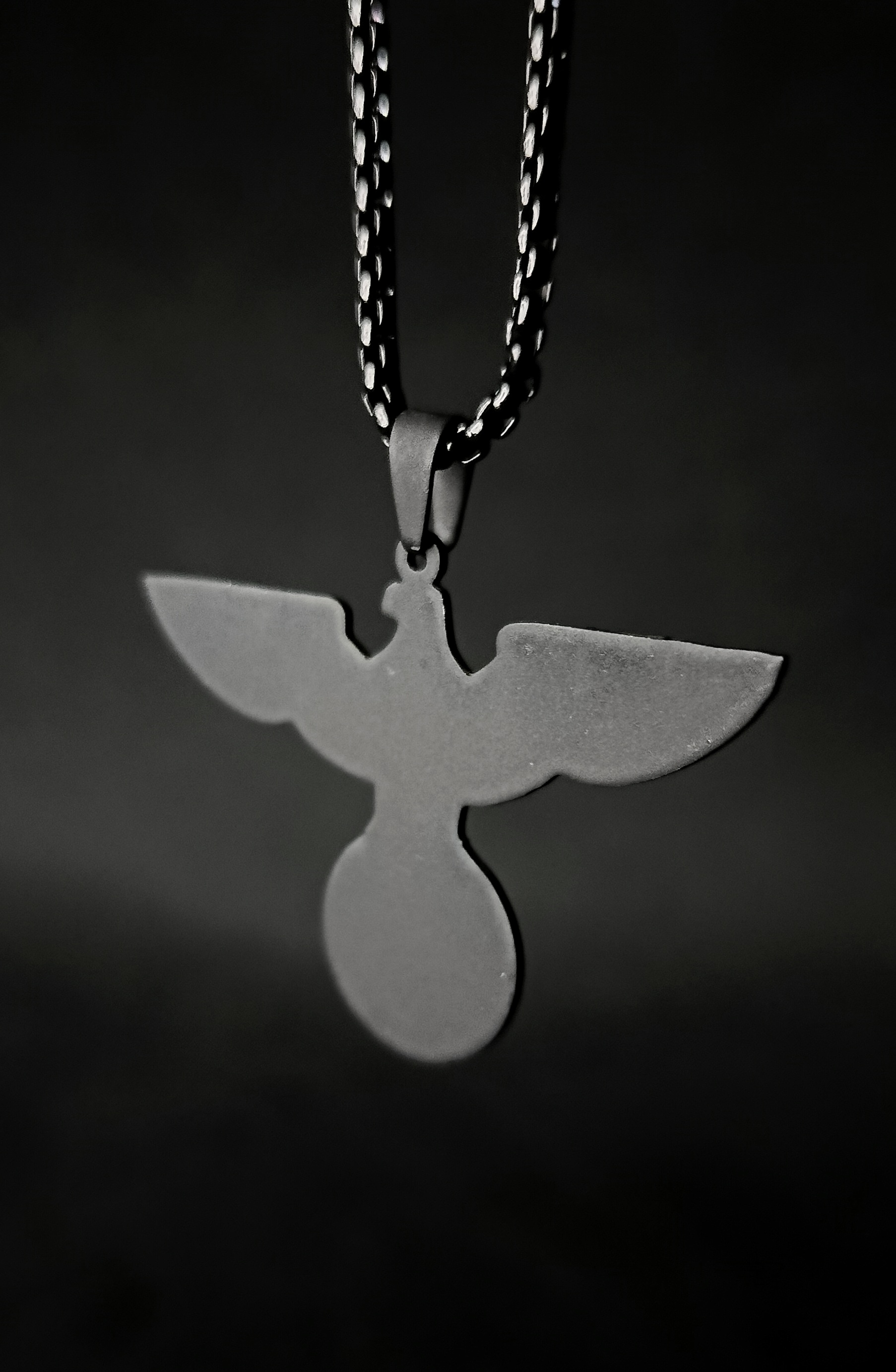 خرید پلاک‌ و گردنبند عقاب لوفت وافه - نیرو هوایی ارتش آلمان نازی - مشکی