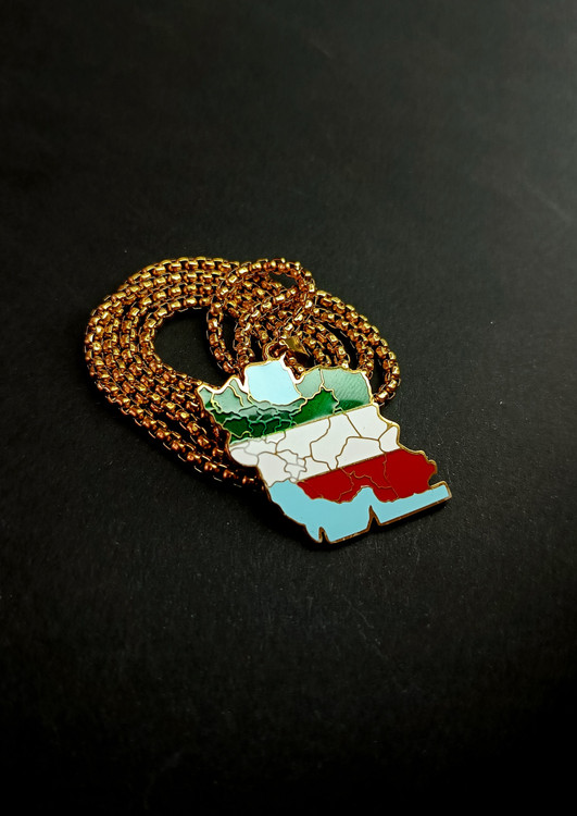 گردنبند ایران زمین طلایی