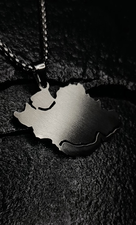 خرید پلاک و گردنبند ایران زمین | طرح استیل