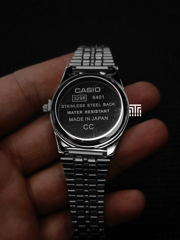 ساعت مچی کاسیو گادفادر صفحه آبی پارسی | Casio WR50M